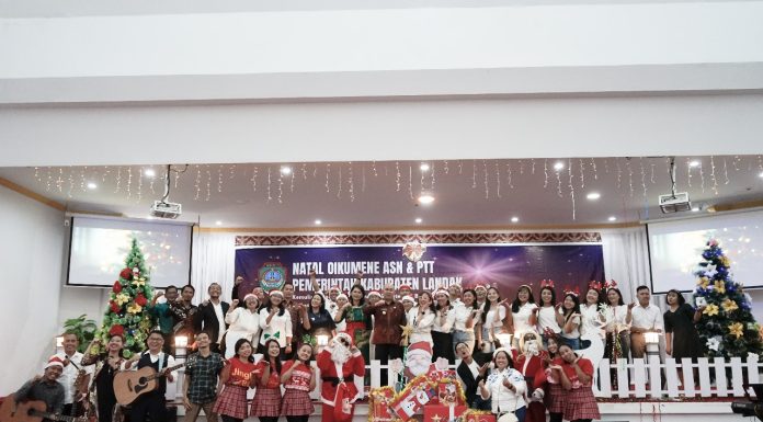 Natal Oikumene Pemkab Landak, Samuel Ajak Hargai Keanekaragaman Budaya