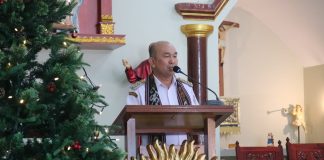 Hadiri Perayaan Natal KKG Pakat dan MGMP KARMENSOS, Samuel Ajak Suskseskan Pemilu 2024