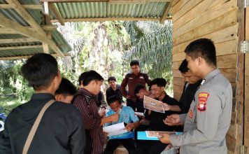 Polres Landak Sosialisasikan Penerimaan Siswa SIPSS