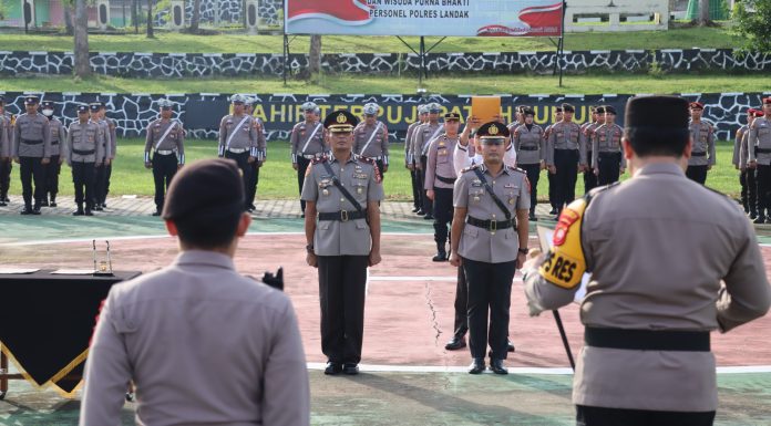 Kabag Ops Polres Landak Berganti