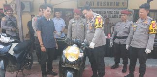 Sindikat Pelaku Curanmor di Landak Dibekuk, Belasan Sepeda Motor Diamankan