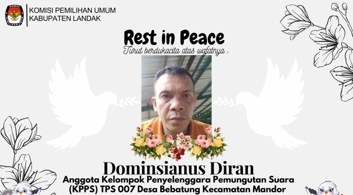 Satu Anggota KPPS di Landak Meninggal Dunia, Diduga Kelelahan