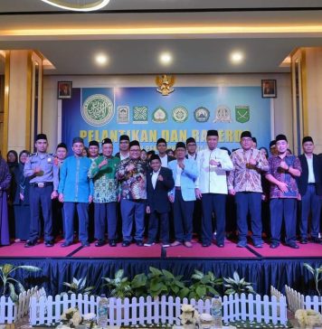 Pelantikan Pengurus DPD BKPRMI, Bupati Martin Harapkan Sinergisitas Bersama Pemkab Majukan Ketapang