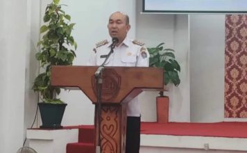 Samuel Buka Sosialisasi Klaim Otomatis dan Layanan Produk Perbankan PT. Mandiri Taspen
