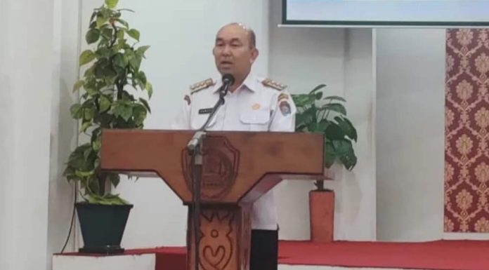 Samuel Buka Sosialisasi Klaim Otomatis dan Layanan Produk Perbankan PT. Mandiri Taspen