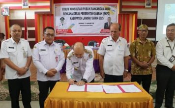 Forum Konsultasi Publik Ranwal RKPD Kabupaten Landak Tahun 2025 Digelar