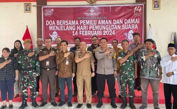 Doa Bersama Wujudkan Pemilu Aman dan Damai