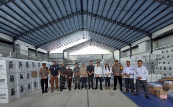 Polres Landak Pastikan Siap Kawal Pendistribusian Logistik Pemilu Hingga Tingkat Kecamatan dan Desa
