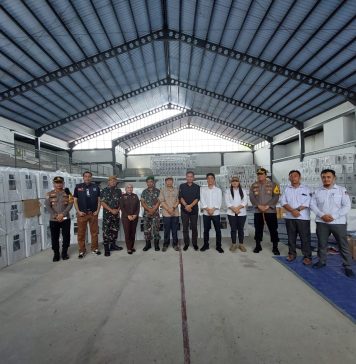 Polres Landak Pastikan Siap Kawal Pendistribusian Logistik Pemilu Hingga Tingkat Kecamatan dan Desa