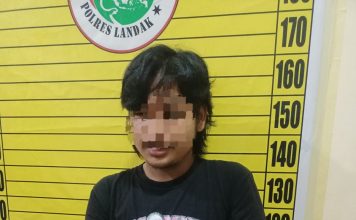 Berawal Dari Laporan Masyarakat, Pelaku Pengedar Sabu di Ngabang Diamankan
