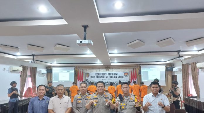 Curanmor, Penyelewengan Pupuk, Hingga Penyalahgunaan Narkoba Tiga Kasus Menonjol Ditangani Polres Landak