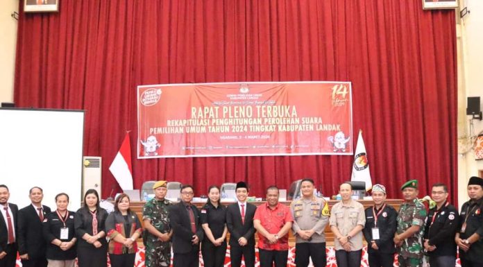 Heri Saman Harapakan Proses Rapat Pleno Terbuka Rekapitulasi Penghitungan Perolehan Suara Pemilu 2024 Tingkat Kabupaten