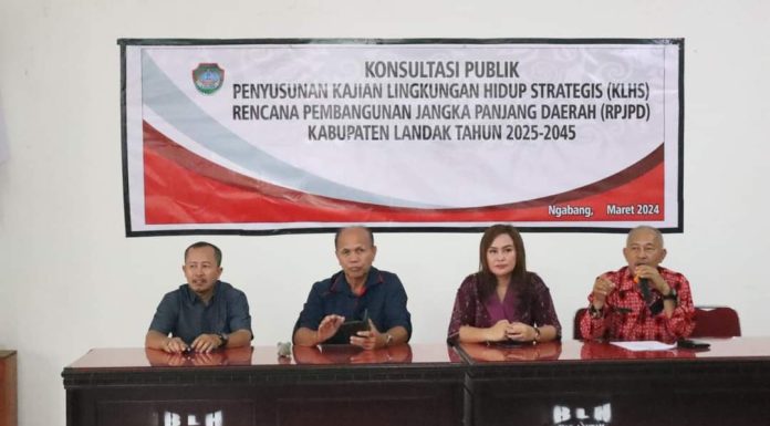 Ketua Komisi C DPRD Landak Hadiri Konsultasi Publik Penyusunan KLHS RPJPD Tahun 2025-2045