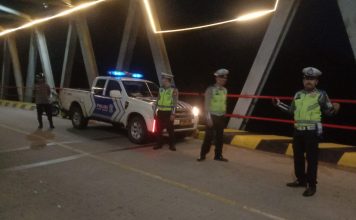 Antisipasi Tindak Kriminalitas dan Aksi Perang Sarung Polisi Lakukan Patroli