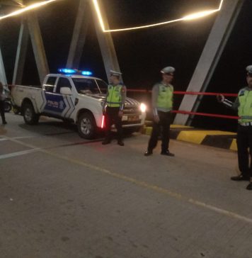 Antisipasi Tindak Kriminalitas dan Aksi Perang Sarung Polisi Lakukan Patroli
