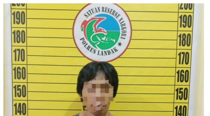 Operasi Pekat, Polres Landak Amankan Pelaku Penyalahgunaan Narkoba