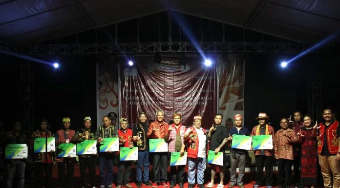 Fungsional Lembaga Adat Dayak Landak Masuk Dalam Jaminan BPJS Ketenagakerjaan