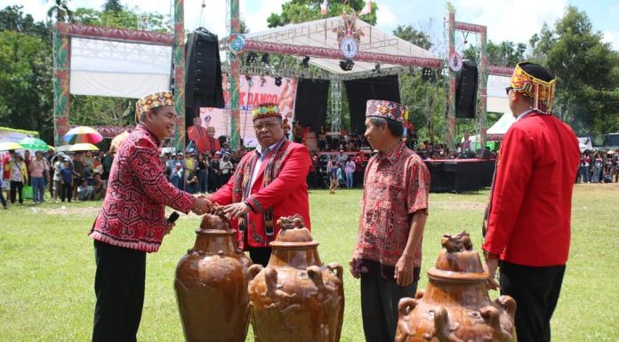 Heri Saman Harapkan Naik Dango ke – 39 di Toho Mempawah Pererat Tali Persaudaraan