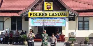 Kapolres Landak Persilahkan Warga Titip Barang Berharga Ke Polsek dan Polres Saat Mudik Lebaran
