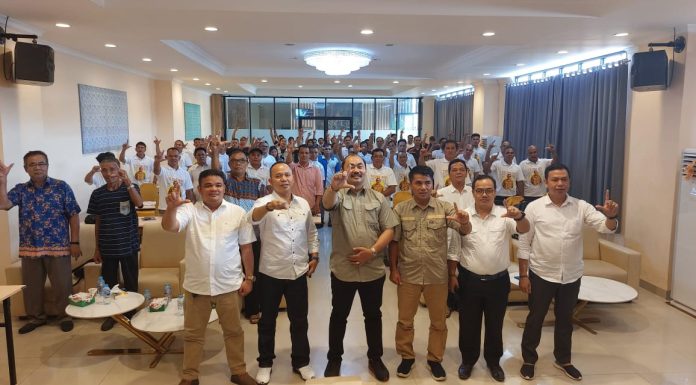Pilkada Landak, Yulius Aho Pinang Robin Jadi Bacalon Wabup
