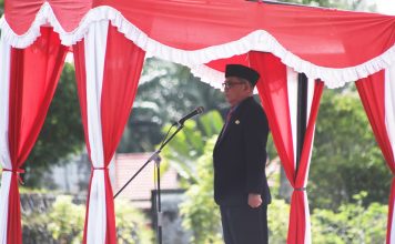 Peringati Hari Otonomi Daerah ke XXVIII, Pemkab Landak Gelar Upacara