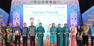 PKK Landak Raih Juara Umum di HKG PKK Ke – 52