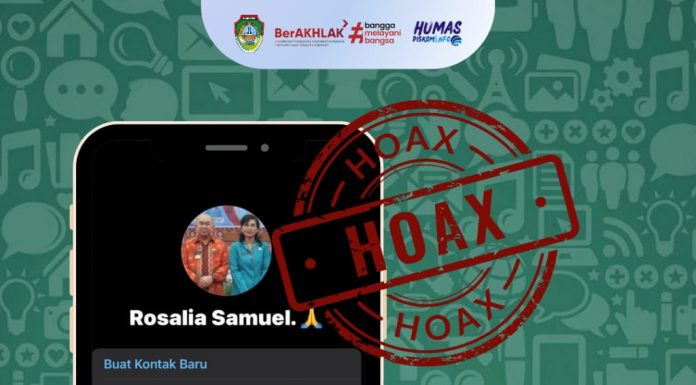 Nomor WhatsApp Palsu Catut Nama Pj. TP PKK Landak