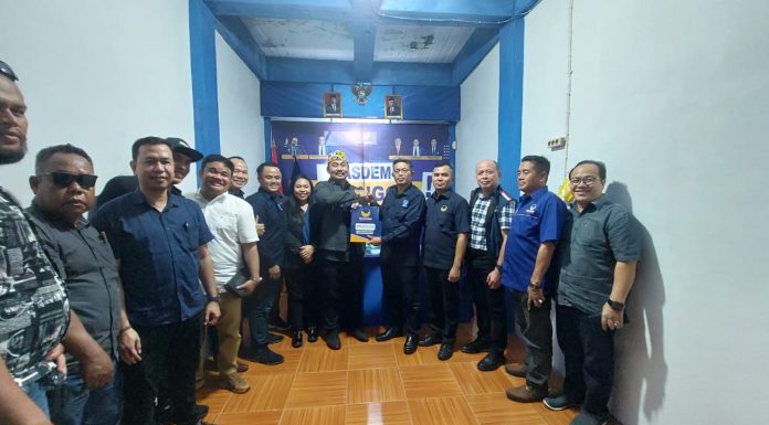 Yulius Aho Apresiasi Sambutan Partai Nasdem, Optimis Dapat Rekomendasi