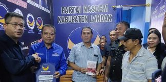Vinsensius Pastikan Kondisi Kesehatannya Baik Untuk Ikuti Konstetasi Pilkada Landak