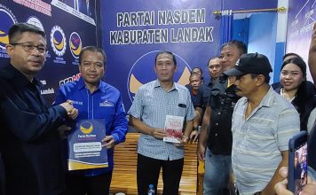 Vinsensius Pastikan Kondisi Kesehatannya Baik Untuk Ikuti Konstetasi Pilkada Landak