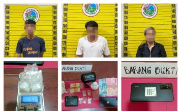 Tiga Pelaku Penyalahgunaan Narkoba di Ngabang Ditangkap, Satu Diantaranya Wanita
