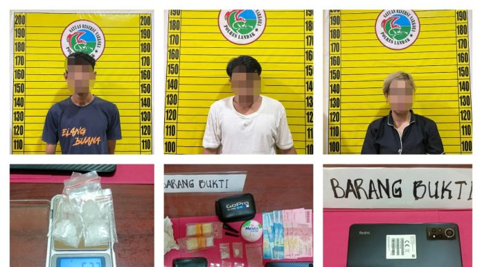 Tiga Pelaku Penyalahgunaan Narkoba di Ngabang Ditangkap, Satu Diantaranya Wanita