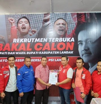 Bacalon Bupati Landak Vinsensius Tawarkan Program Libatkan Masyarakat Membangun