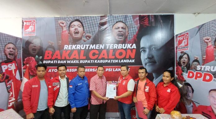 Bacalon Bupati Landak Vinsensius Tawarkan Program Libatkan Masyarakat Membangun