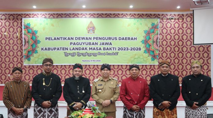 Pengurus Paguyuban Jawa Landak Dilantik