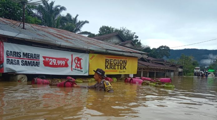 Banjir Rendam Ratusan Rumah Warga Tiga Desa di Air Besar
