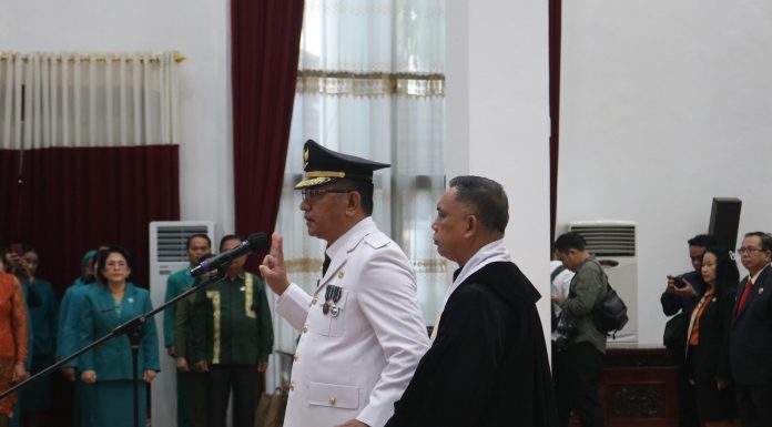 Gutmen Nainggolan Jabat Pj. Bupati Landak Gantikan Samuel