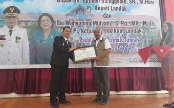 Pemkab Landak Terima Bantuan Dari BNPB Untuk Penanganan Banjir