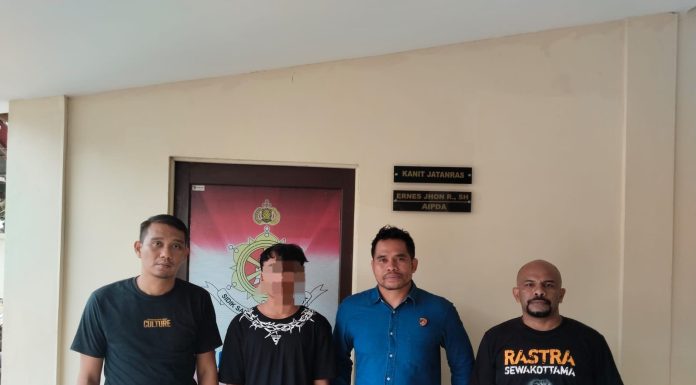Polres Landak Tangkap Pelaku Persetubuhan Anak Dibawah Umur, Modus Diajak Jalan Hingga Berakhir di Hotel