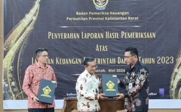 Selamat, Pemkab Landak Kembali Raih Opini WTP ke -11 Dari BPK RI