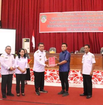 DPRD Bersama Pemkab Landak Gelar Paripurna Penyampaian Pidato Pengantar Raperda Pertanggungjawaban APBD 2023