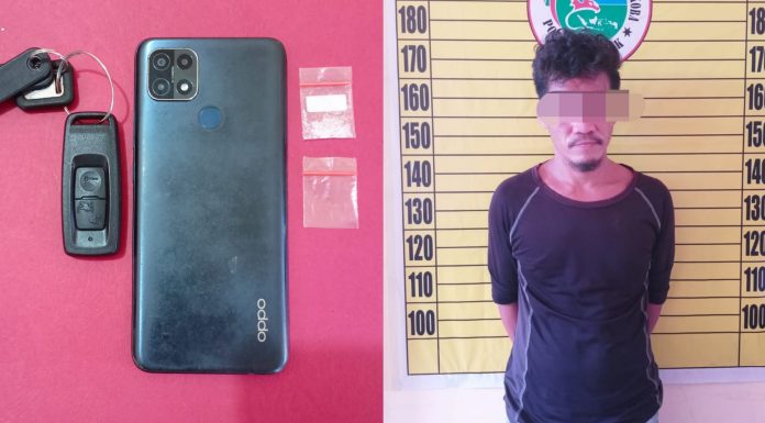 Warga Tangkap Pelaku Diduga Pengedar Narkoba di Mungguk, Kasat Narkoba Beri Apresiasi