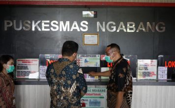 Tinjau Pelayanan Kesehatan Puskesmas Ngabang, Gutmen : Layani Masyarakat Dengan Baik