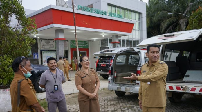 Gutmen Tinjau Pelayanan Puskesmas Semata