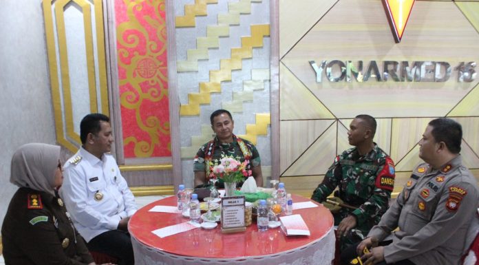 Gutmen Sambut Kunjungan Kerja Pangdam XII/Tanjungpura