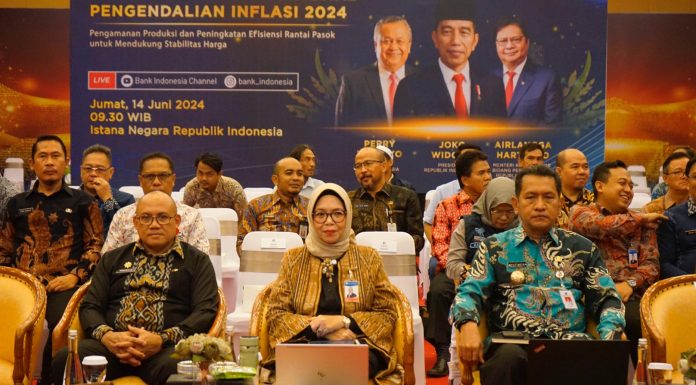 Gutmen Ikuti Rakornas Pengendalian Inflasi Bersama Presiden Jokowi