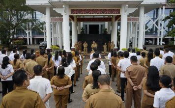 Pimpin Apel Rutin, Gutmen Intruksikan ASN Laksanakan Tugas Dengan Baik