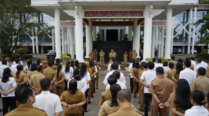 Pimpin Apel Rutin, Gutmen Intruksikan ASN Laksanakan Tugas Dengan Baik
