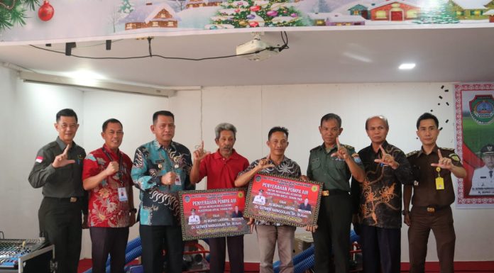 31 Kelompok Tani Terima Bantuan Alsintan Pompa Air
