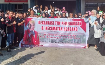 Sekjen Pemenangan Heri Saman Ajak Relawan Lakukan Politik Santun